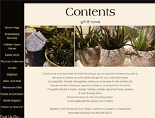 Tablet Screenshot of contentshome.com